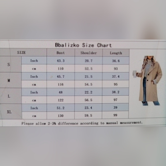 NWT COUTURE High End Designer Cotton Blend Notch Lapel Pea Over Coat  Khaki Med - Picture 6 of 11